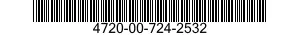 4720-00-724-2532  4720007242532 007242532