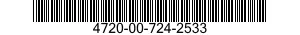 4720-00-724-2533 HOSE ASSEMBLY,NONMETALLIC 4720007242533 007242533