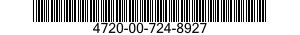 4720-00-724-8927  4720007248927 007248927