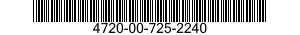 4720-00-725-2240  4720007252240 007252240