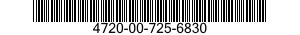 4720-00-725-6830  4720007256830 007256830