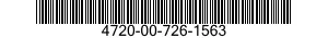 4720-00-726-1563  4720007261563 007261563