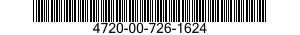 4720-00-726-1624  4720007261624 007261624