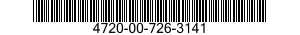 4720-00-726-3141  4720007263141 007263141
