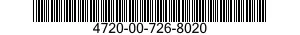 4720-00-726-8020  4720007268020 007268020
