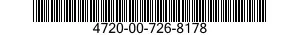 4720-00-726-8178  4720007268178 007268178