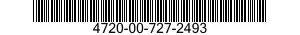 4720-00-727-2493  4720007272493 007272493