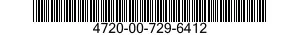 4720-00-729-6412  4720007296412 007296412
