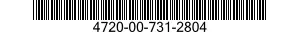 4720-00-731-2804 HOSE ASSEMBLY,METALLIC 4720007312804 007312804