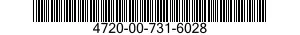 4720-00-731-6028 HOSE ASSEMBLY,NONMETALLIC 4720007316028 007316028