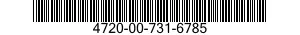 4720-00-731-6785  4720007316785 007316785
