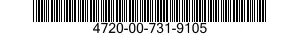 4720-00-731-9105 HOSE ASSEMBLY,NONMETALLIC 4720007319105 007319105