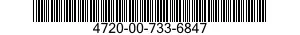 4720-00-733-6847  4720007336847 007336847