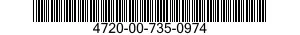4720-00-735-0974  4720007350974 007350974