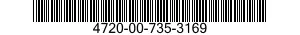 4720-00-735-3169  4720007353169 007353169