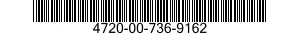 4720-00-736-9162  4720007369162 007369162