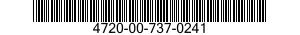 4720-00-737-0241  4720007370241 007370241
