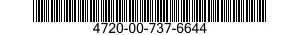 4720-00-737-6644  4720007376644 007376644