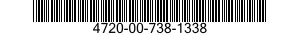 4720-00-738-1338  4720007381338 007381338