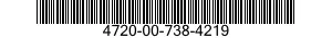 4720-00-738-4219  4720007384219 007384219
