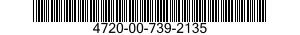 4720-00-739-2135  4720007392135 007392135