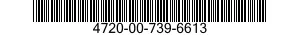 4720-00-739-6613  4720007396613 007396613