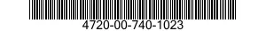 4720-00-740-1023  4720007401023 007401023