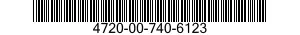 4720-00-740-6123  4720007406123 007406123