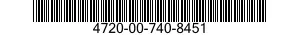 4720-00-740-8451 HOSE,PREFORMED 4720007408451 007408451
