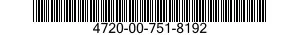 4720-00-751-8192  4720007518192 007518192