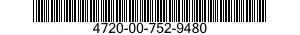 4720-00-752-9480  4720007529480 007529480