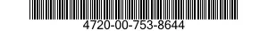 4720-00-753-8644  4720007538644 007538644