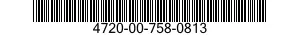 4720-00-758-0813 HOSE ASSEMBLY,NONMETALLIC 4720007580813 007580813