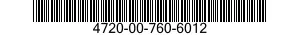 4720-00-760-6012  4720007606012 007606012