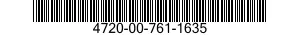 4720-00-761-1635  4720007611635 007611635