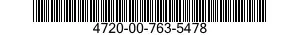 4720-00-763-5478  4720007635478 007635478