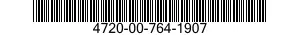 4720-00-764-1907  4720007641907 007641907