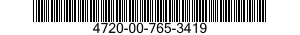 4720-00-765-3419  4720007653419 007653419