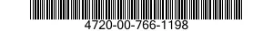 4720-00-766-1198  4720007661198 007661198