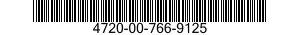 4720-00-766-9125  4720007669125 007669125