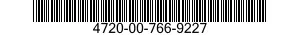 4720-00-766-9227  4720007669227 007669227