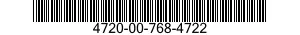 4720-00-768-4722  4720007684722 007684722