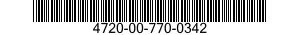4720-00-770-0342  4720007700342 007700342