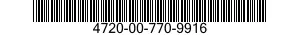 4720-00-770-9916  4720007709916 007709916