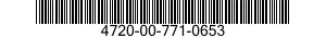 4720-00-771-0653 HOSE ASSEMBLY,NONMETALLIC 4720007710653 007710653