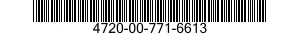 4720-00-771-6613  4720007716613 007716613