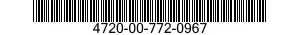 4720-00-772-0967  4720007720967 007720967