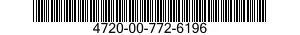 4720-00-772-6196  4720007726196 007726196