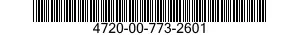 4720-00-773-2601  4720007732601 007732601