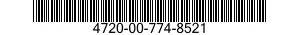 4720-00-774-8521  4720007748521 007748521